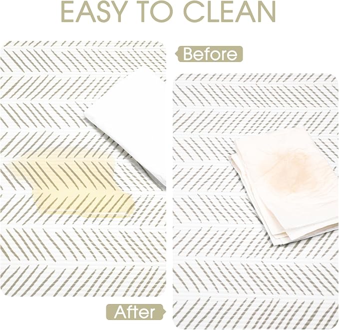 Glotoch Shelf Liners for Kitchen Cabinets, 12in x 20FT Non-Adhesive Liners for - Image 9