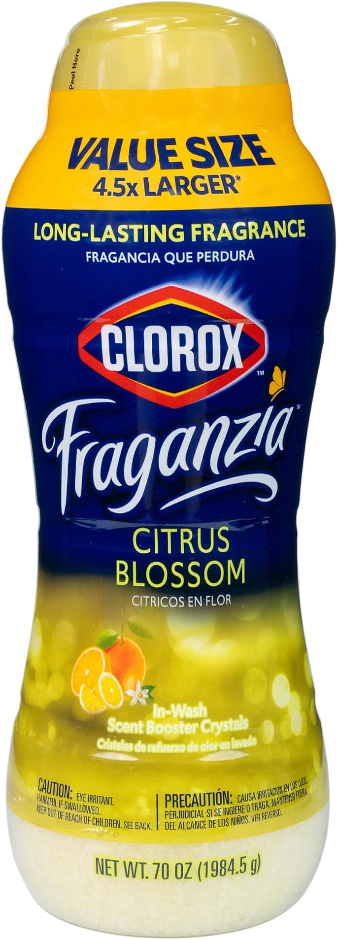 Clorox Fraganzia Laundry Scent Booster Crystals in Citrus Blossom Scent by Clorox