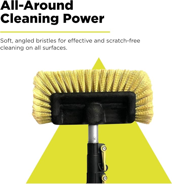 DOCA Scrub Brush Attachment for Long Handle Extension Pole - Image 3
