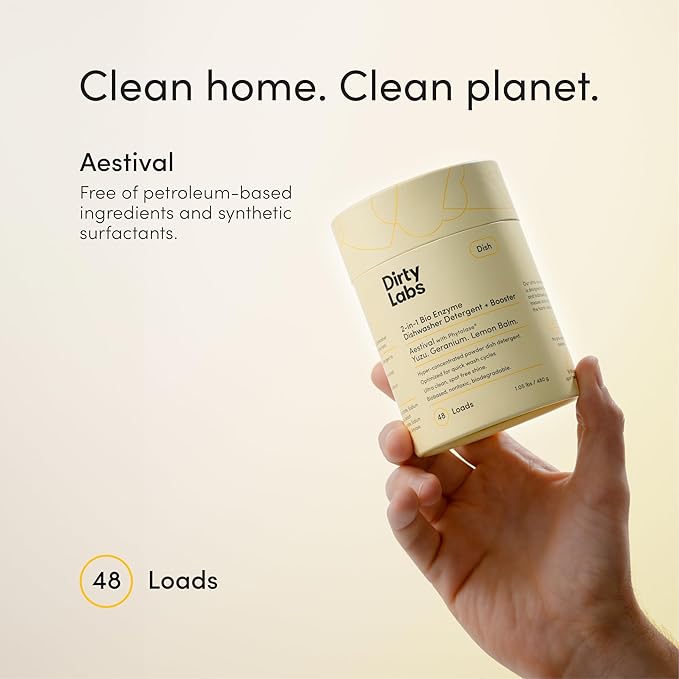 Dirty Labs | Dishwasher Detergent and Booster | Aestival Scent | 48 Loads | - Image 3