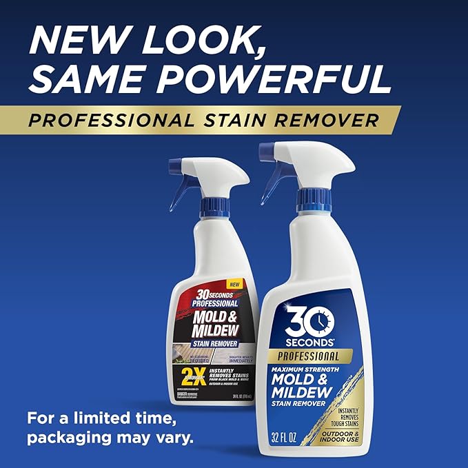 30 SECONDS Pro Mold and Mildew Stain Remover | Scrub Free | Brighter Results - Image 2
