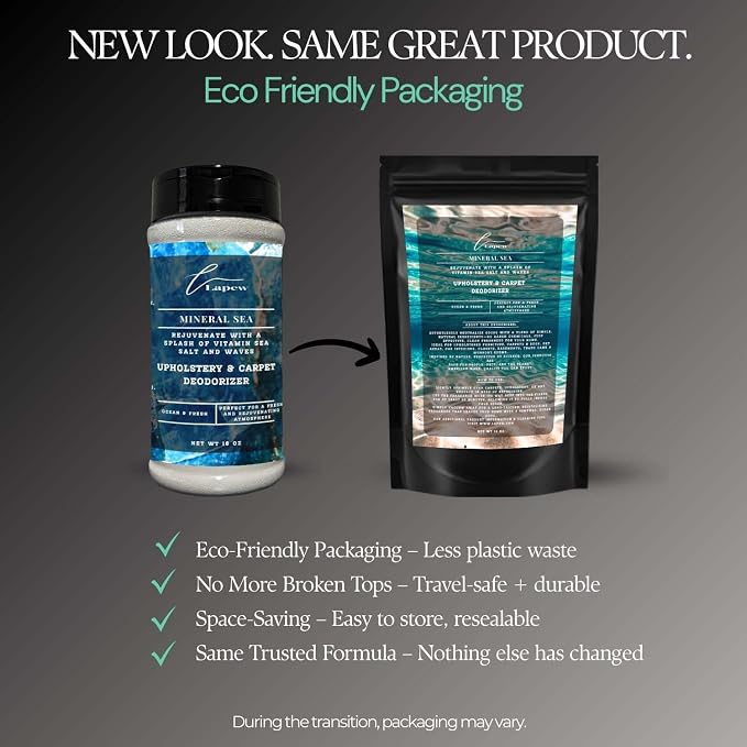 Mineral Sea Carpet Freshener Powder: Powerful Odor Eliminator - Image 2