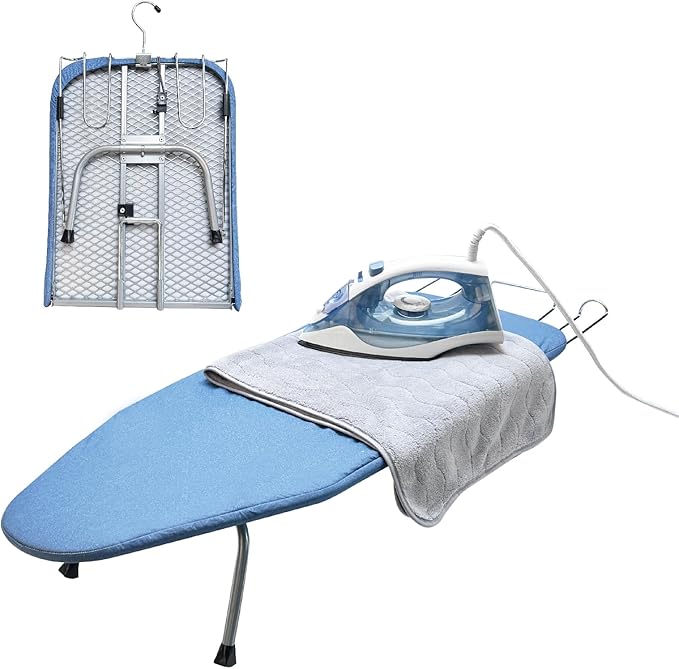 Metal Foldable Tabletop Ironing Board by OMUACHIP