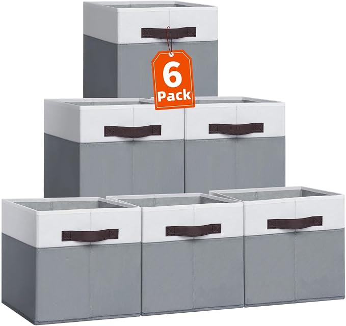 Criusia Storage Cubes -11 inch Closet Organizers and Storage Bins by Criusia
