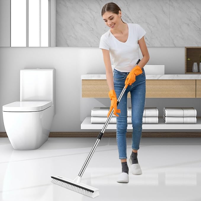 SetSail Upgraded Large 12 in Wide Floor Scrub Brush - Image 7
