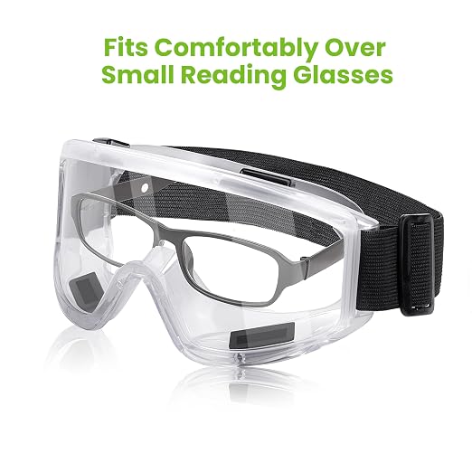 AirGearPro Vision-1000 Anti-Fog Safety Goggles | Impact Resistant Protective - Image 5