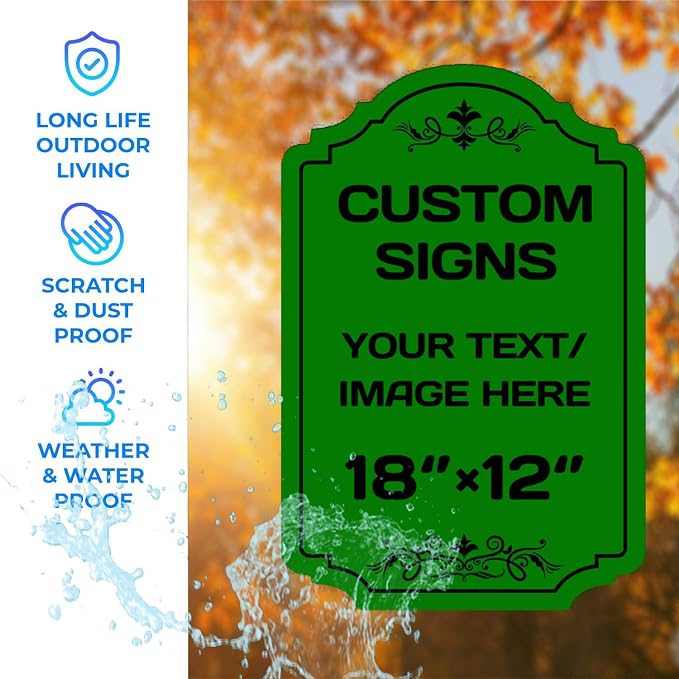 Personalized Aluminum Metal Signs - Image 3