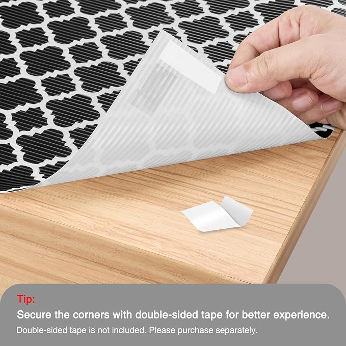 Glotoch Shelf Liners for Kitchen Cabinets 17.5” x 30 ft, Non Slip Drawer Liner - Image 5