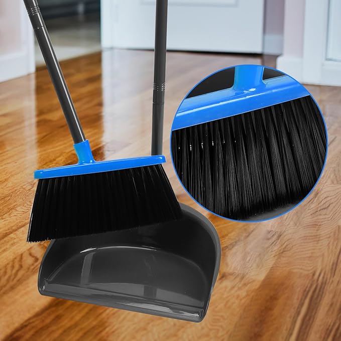 Broom and Dustpan Set ，Long Handle Broom - Image 4