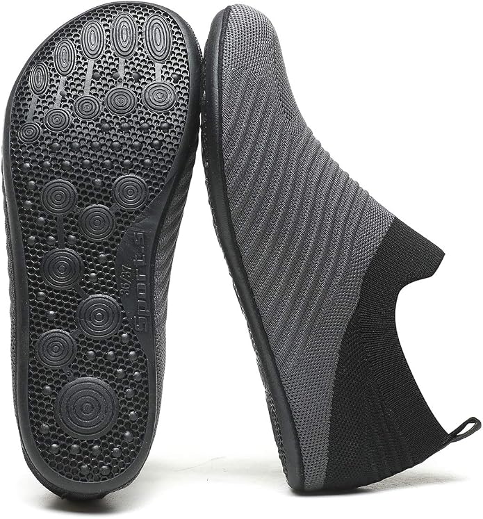 Adult Indoor House Slippers Socks Lightweight Non Slip Grip House Home Shoes - Image 3