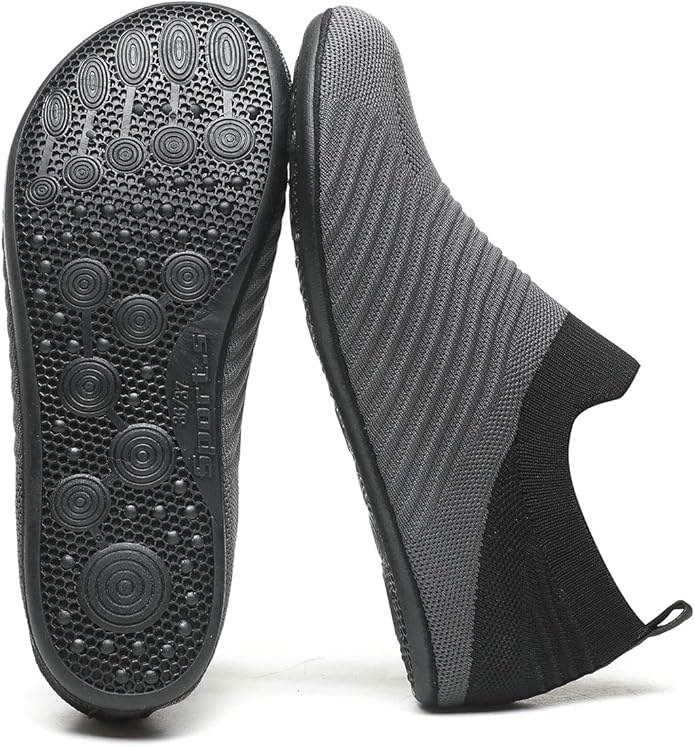 Adult Indoor House Slippers Socks Lightweight Non Slip Grip House Home Shoes - Image 3
