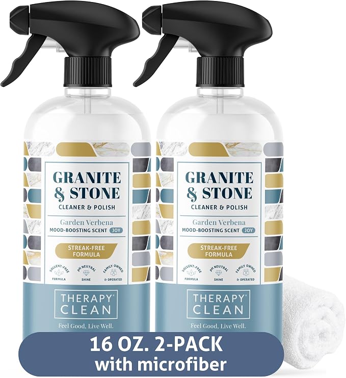 Therapy Granite Countertop Cleaner & Polish by TherapyClean