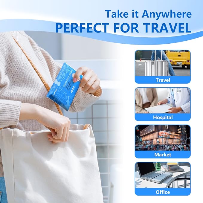 TenFans Flushable Water-Soluble Toilet Seat Covers - Image 3