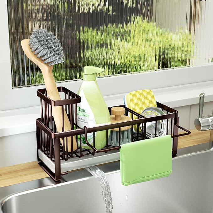 SWTYMIKI Sponge Holder for Kitchen Sink by SwtyMiki-TidyHomeSweetLife