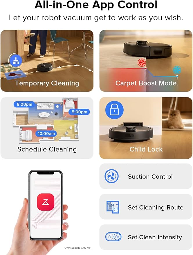 roborock Q7 L5 Robot Vacuum and Mop Combo, 000Pa Suction, Upgraded from Q5 Pro - Image 7