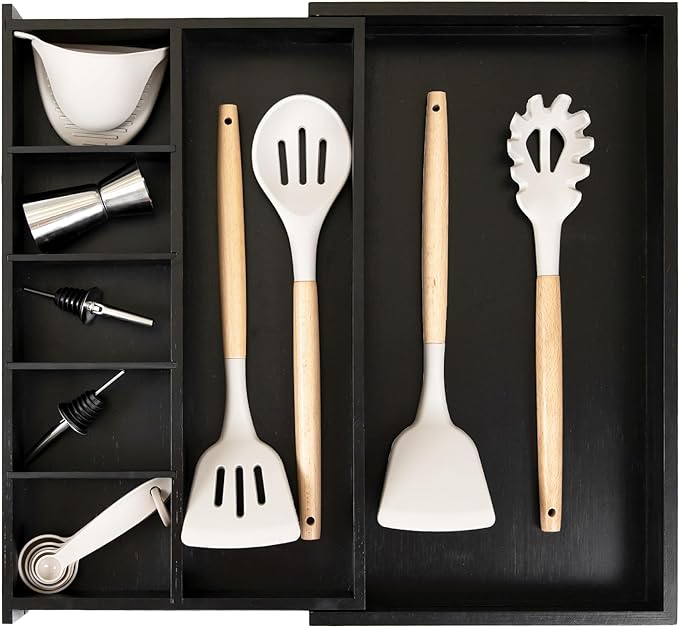 KitchenEdge Adjustable Kitchen Drawer Organizer by KitchenEdge