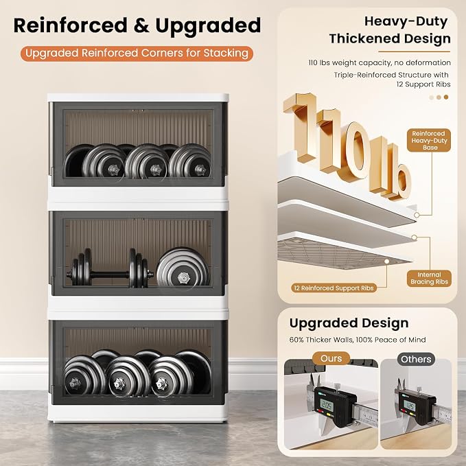 8.4Gal Collapsible Storage Bins - Image 6