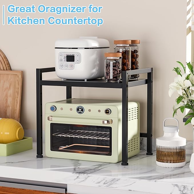 17.3 Inches Metal Storage Shelves, 150LBS Heavy Duty Shelving Units and Storage - Image 6