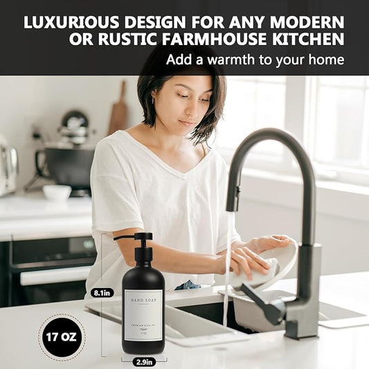 Black Soap Dispenser - Image 2