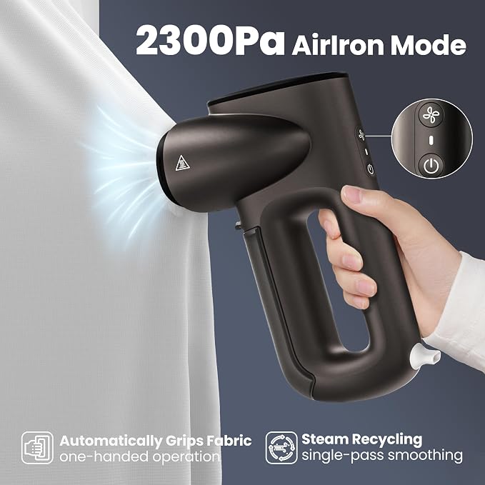 Neakasa Magic 1 Vacuum Steamer, Handheld Travel Garment Steamer - Image 3