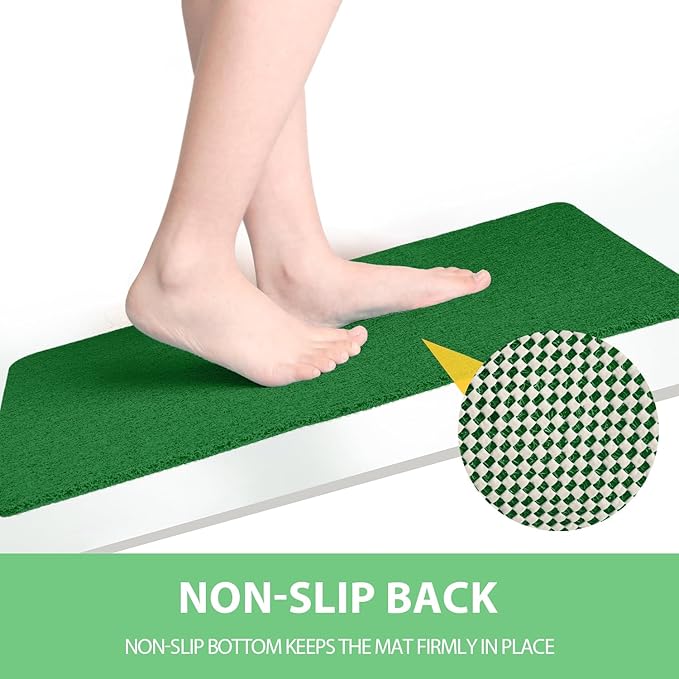 Non-Slip Bathtub Mat, Anti Slip Shower Mat, Fast Drying Bathtub Mats, Foot - Image 3