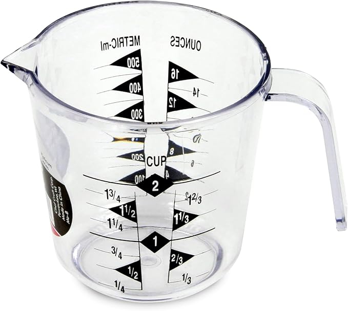Chef Craft Select Plastic Measuring Cup, 2 Cup by ChefCraft