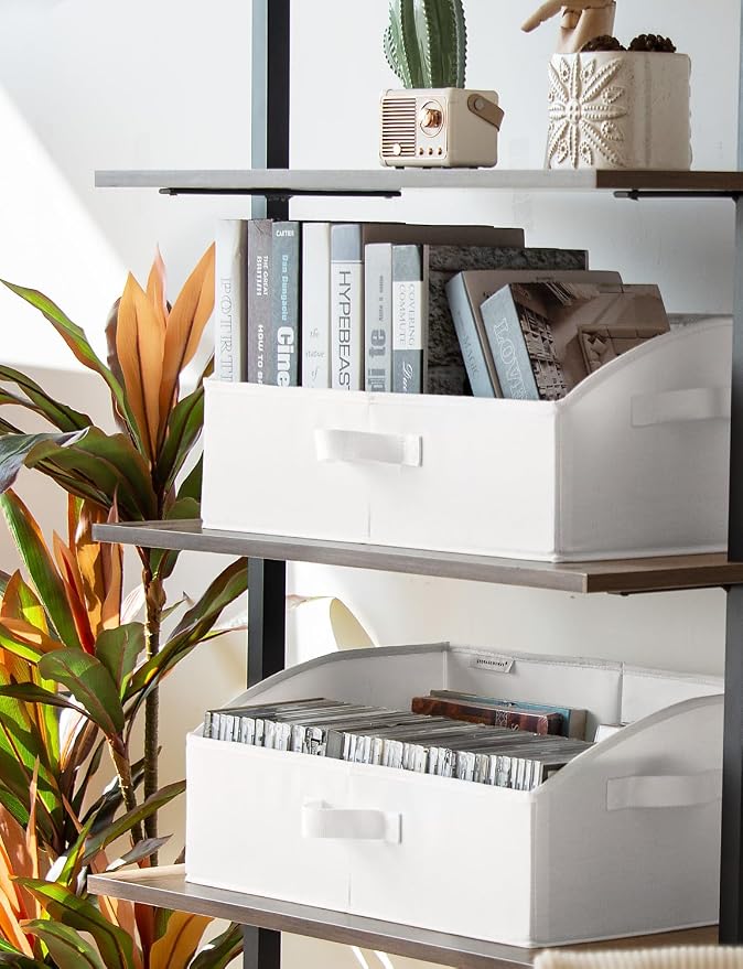 StorageWorks Closet Storage Bins, Trapezoid Organizer Box - Image 4