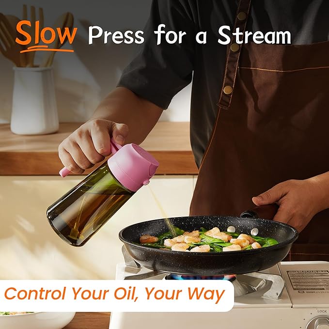 TrendPlain - Original 16oz/470ml Olive Oil Dispenser Bottle - Image 4