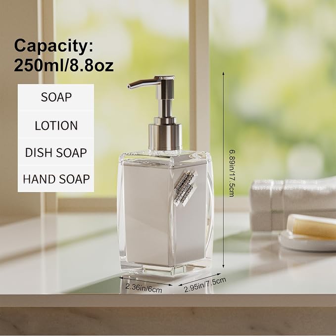 2 Pack Soap Dispenser, soap Dispenser - Image 3