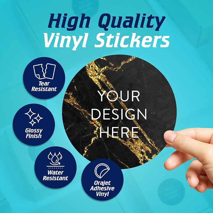 100 Custom Vinyl Stickers - Image 3