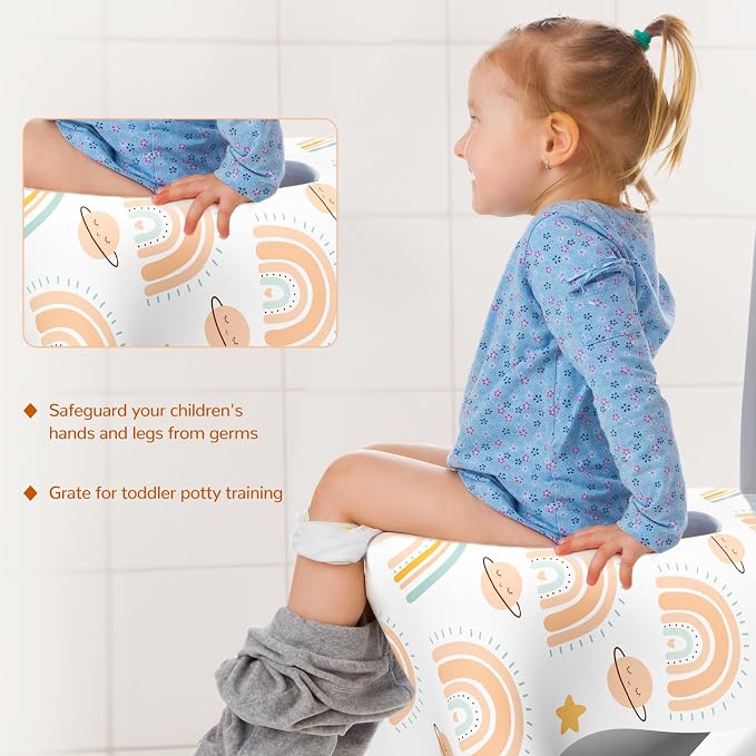 30 Pack Toilet Seat Covers Disposable, Individually Wrapped - Image 3