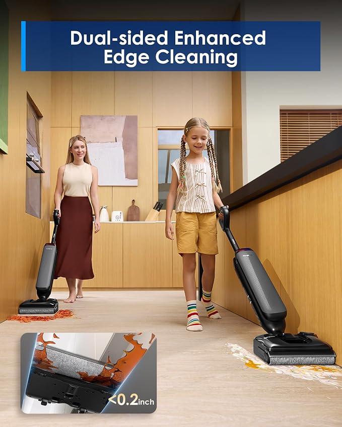 Tineco Floor One S7 Artist Wet Dry Vacuum Cleaner, 22kPa Suction, iLoop Smart - Image 6