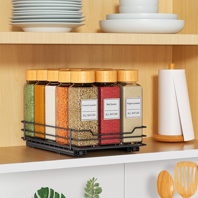RCHYFEED Pull Out Spice Rack Organizer - Image 7