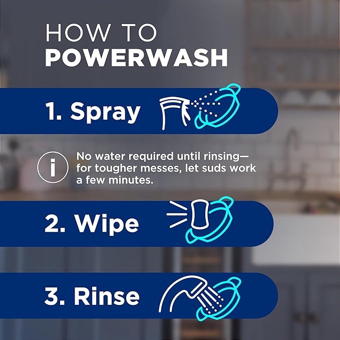 Dawn Platinum Powerwash Dish Spray, Dish Soap Cleaning Spray, Apple Scent Refill - Image 7