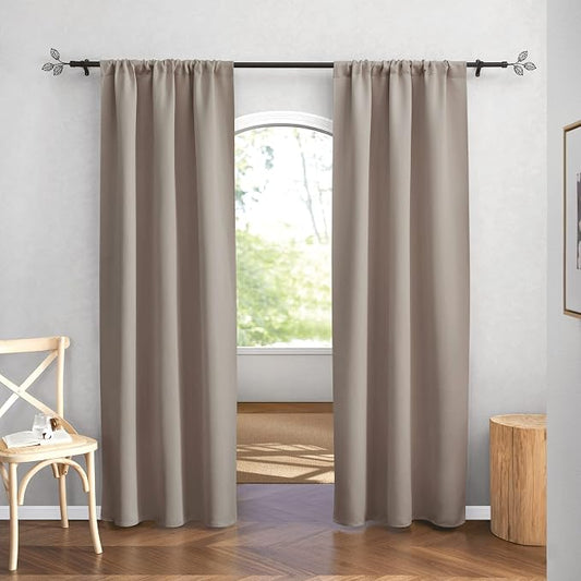 RYB HOME Room Darkening Curtains - Image 2