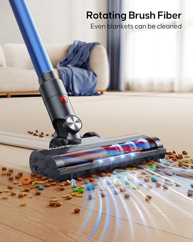 Cordless Vacuum Cleaner, 30Kpa/400W/45Mins Stick Cordless Vacuum Cleaner - Image 3