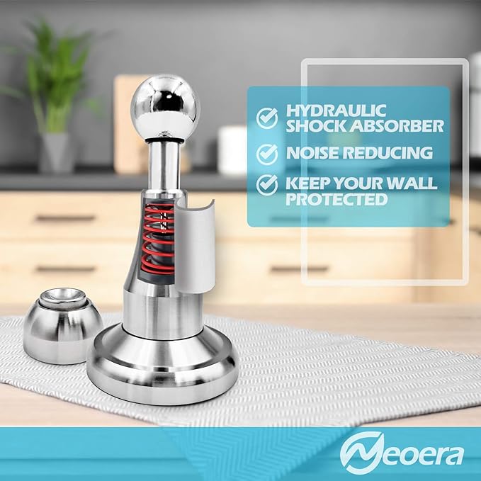 Neoera Magnetic Door Stopper, Updated Hydraulic Shock Absorbent Technology - Image 3