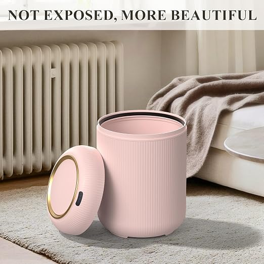 Smart Bathroom Trash Can with Lid，3 Gallon Bathroom Garbage Can Automatic - Image 7