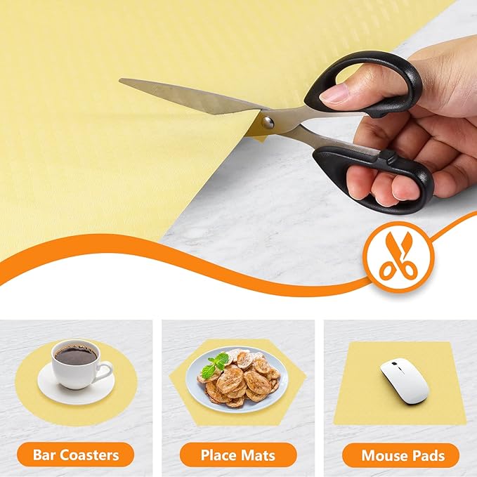 Shelf Liners for Kitchen Cabinets Refrigerator Liners Waterproof & Oil-Proof - Image 4