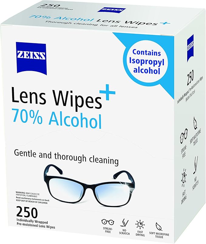 ZEISS Pre-Moistened Lens Cleaning Wipes - Image 3