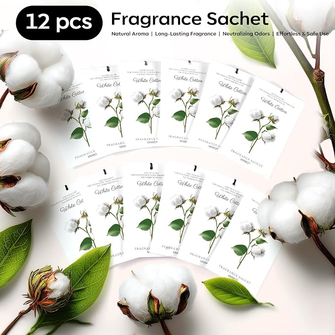 12 Packs Scent Sachets for Closet Clothes Storage - Image 5