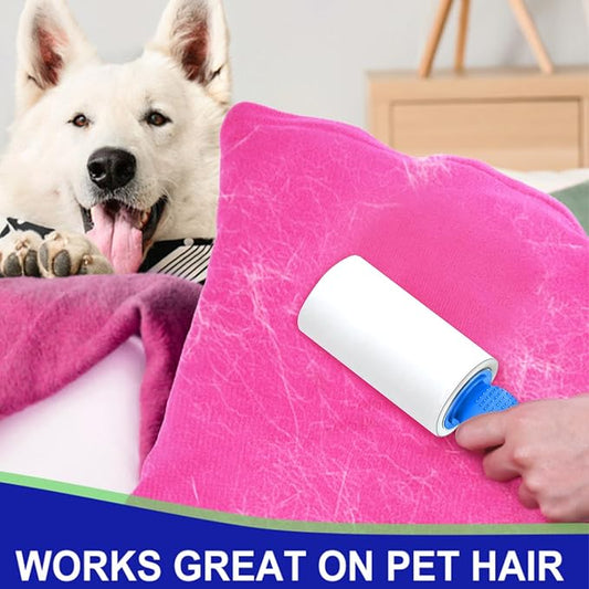 Sticky Lint Roller for Pet Hair: Lint Remover for Dog Cat Hair Mega Value Set - Image 2