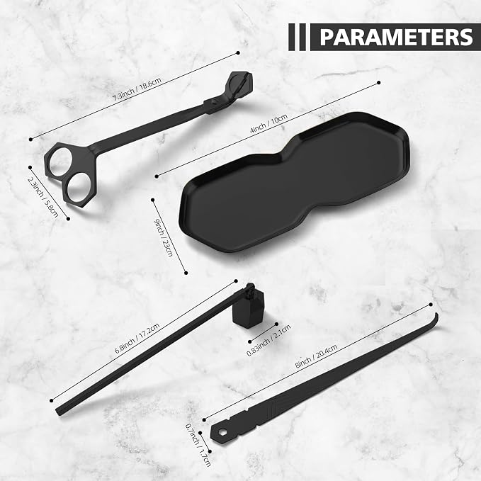 PATOISE 4 in 1 Candle Accessory Set, Wick Trimmer, Candle Snuffer, Wick Scoop - Image 6