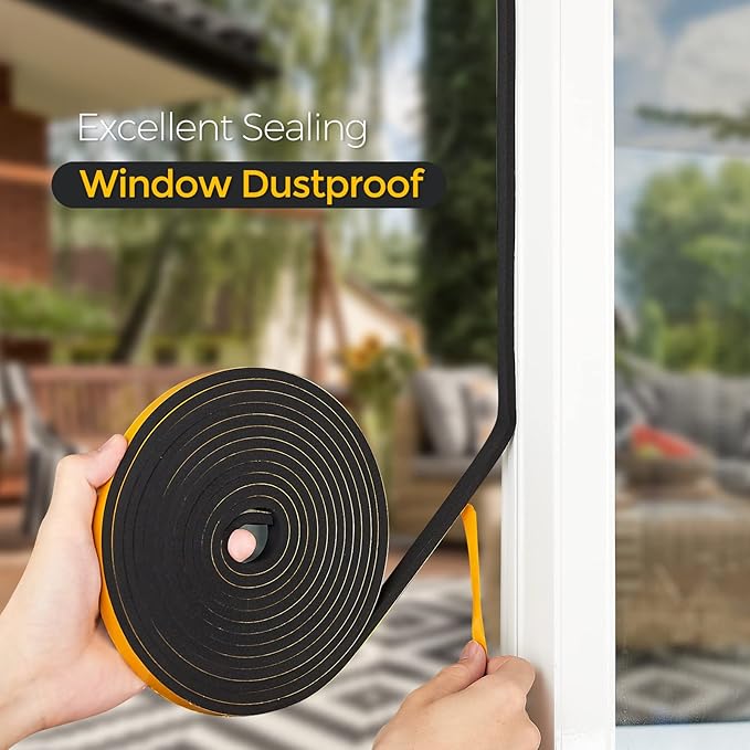 10 Feet Weather Stripping Door Seal, Window Insulation - Image 7
