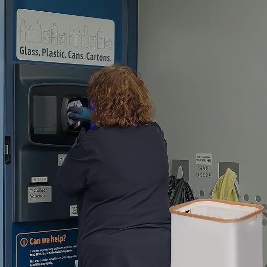 29 Gallons Recycling Bins for Kitchen, Indoor Recycle Bins - Image 8