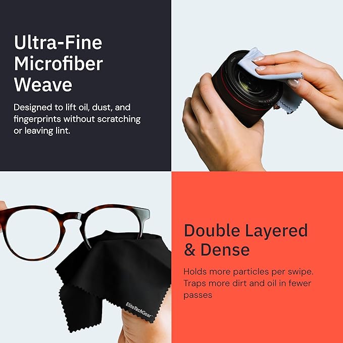 Elite Screens Microfiber Cleaning Cloth - Image 3