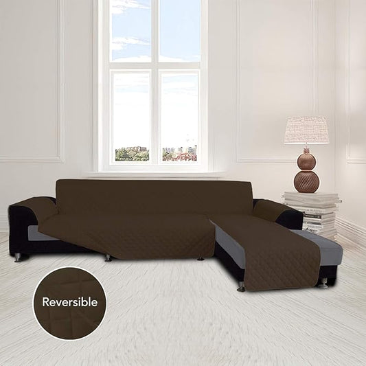 Easy-Going L Shape Sofa Cover Sectional Couch Cover Chaise Lounge Sofa - Image 2