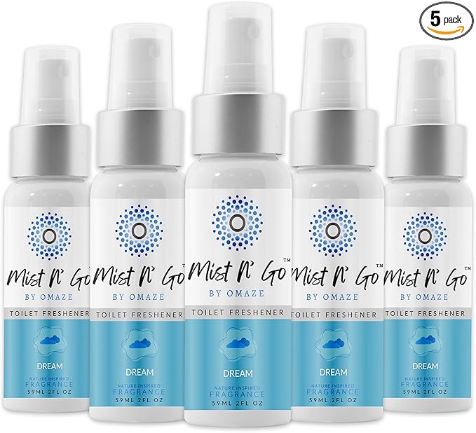 Mist N’ Go by Omaze Travel Bathroom Spray by MISTNGO
