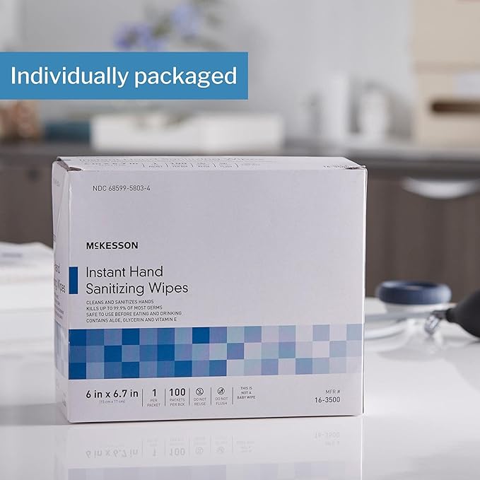 McKesson Hand Sanitizing Wipes Alcohol Wipes - Image 5