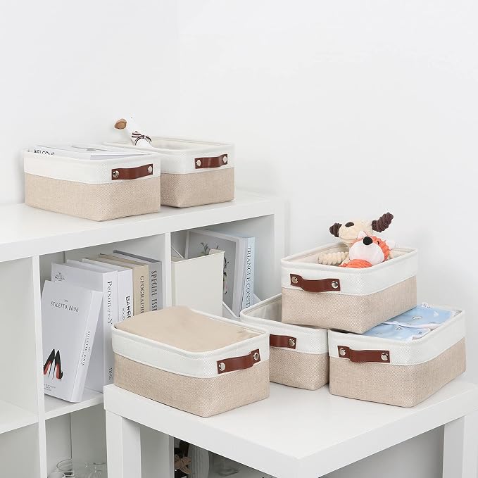 DULLEMELO Small Storage Bins, Storage Baskets - Image 6